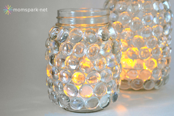 DIY: Easy Mason Jar Luminaries Craft