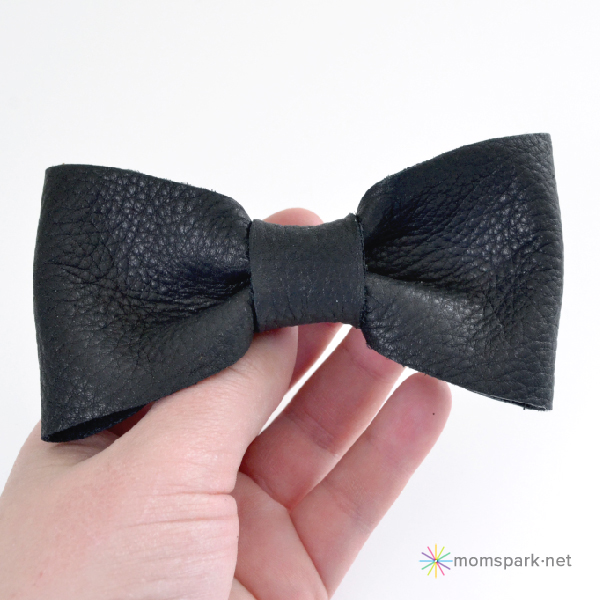 DIY Leather Hair Bows Tutorial