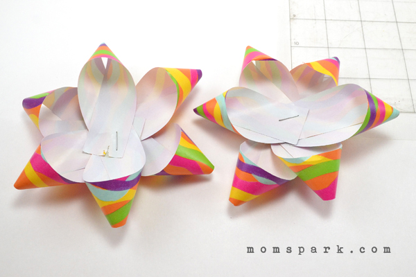 How to Make DIY Paper Gift Bows for Presents