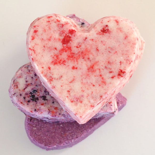 DIY: Heart Shaped Bath Bomb Tutorial