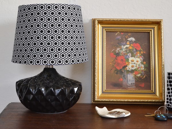 DIY Mod Podge Lampshade Makeover