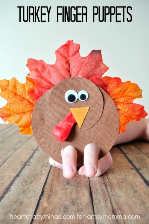 Turkey Finger Puppets