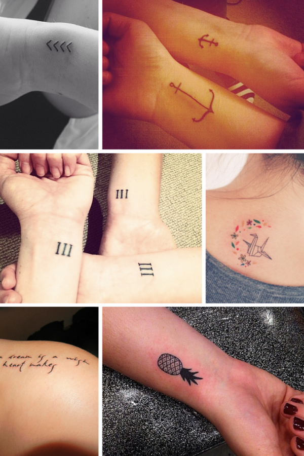 20 Totally Adorable Tiny Tattoos