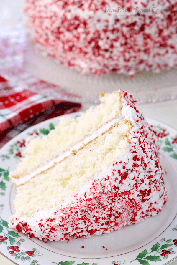 Holiday Peppermint Cake