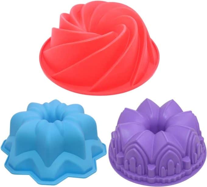 3 Pcs Silicone Mold