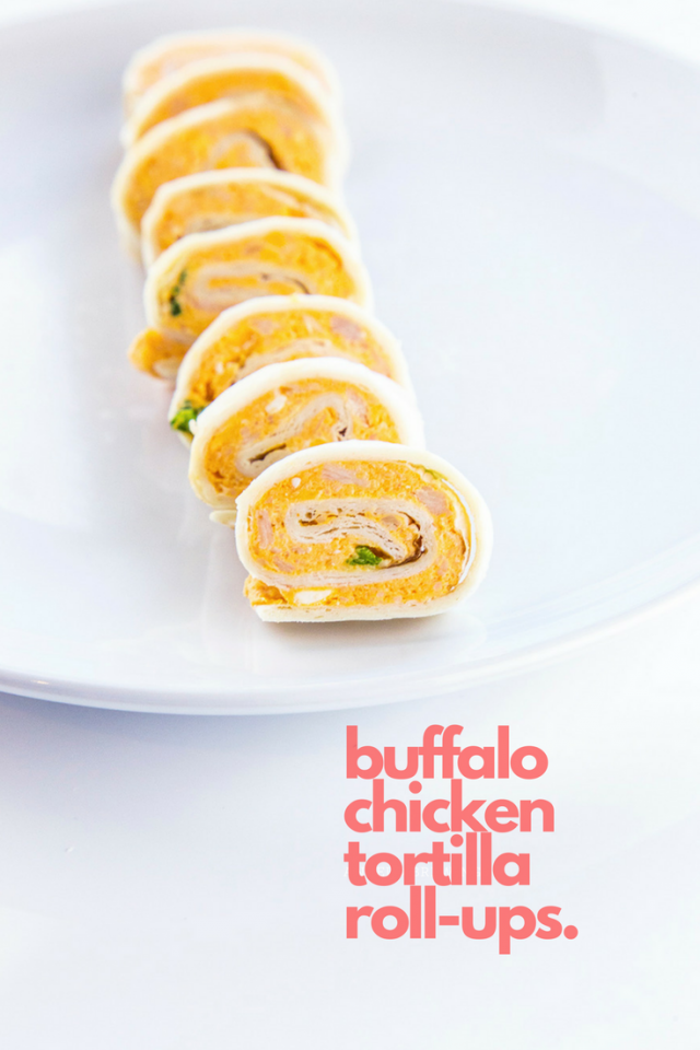 Buffalo Chicken Tortilla Roll-Ups Recipe