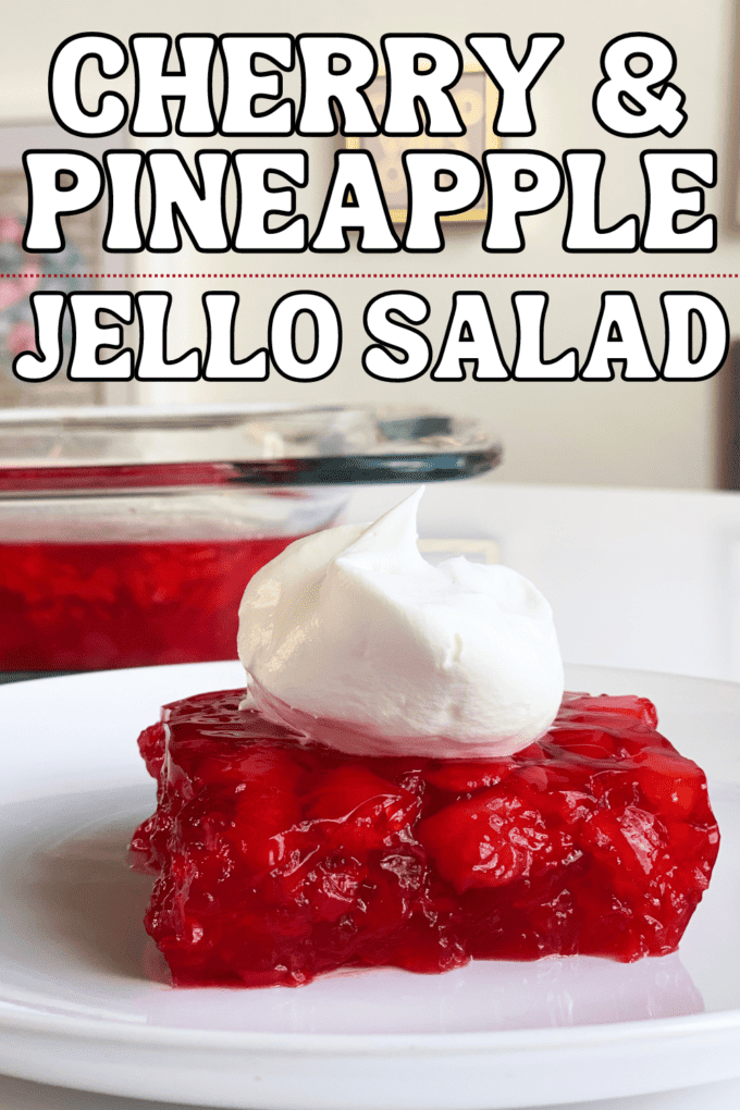 CHERRY PINEAPPLE JELLO SALAD