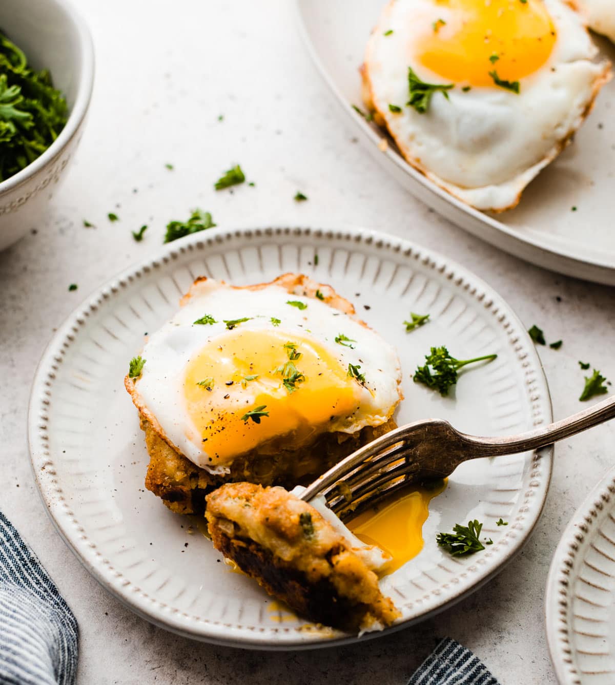 Cheesy Breakfast Stuffing Cake