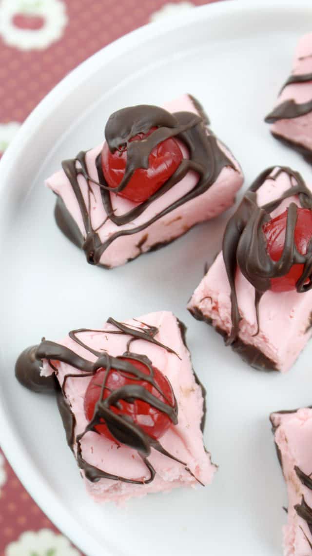 Cherry Garcia Fudge Dessert Recipe