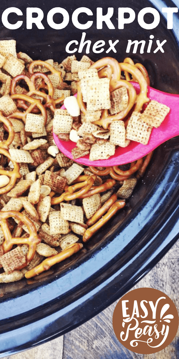 CrockPot Party Snack Chex Mix Recipe