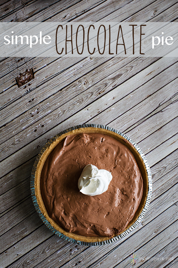 Easy Chocolate Pie Recipe