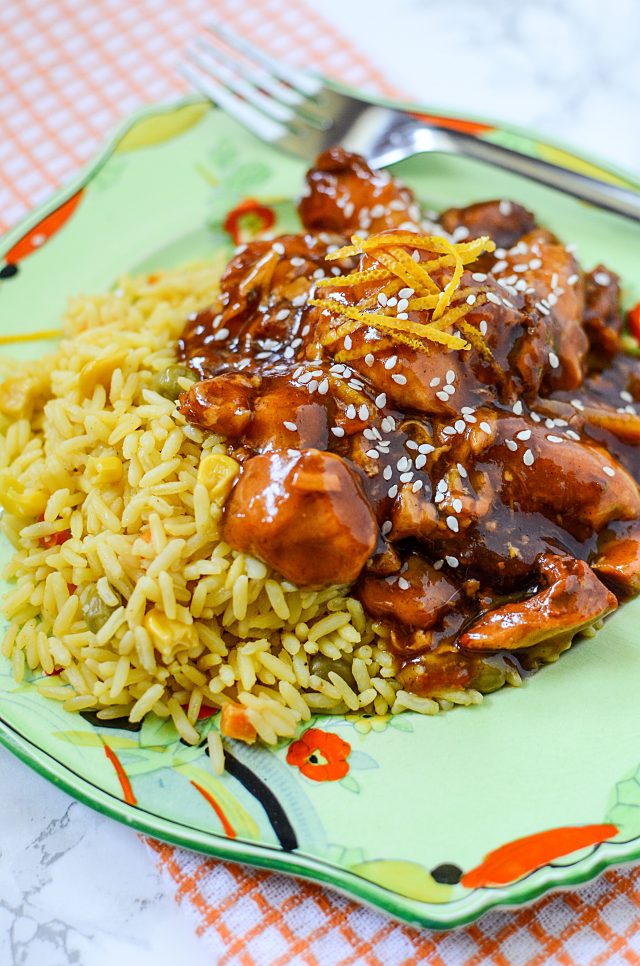 Crock-Pot Slow Cooker Orange Chicken Recipe