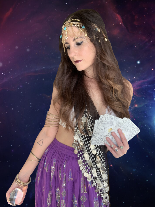 DIY Fortune Teller Gypsy Halloween Women's Costume