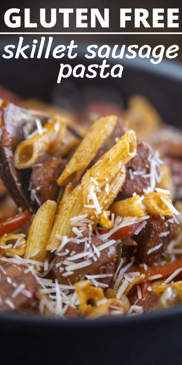 Gluten Free Skillet Sausage Pasta Recipe