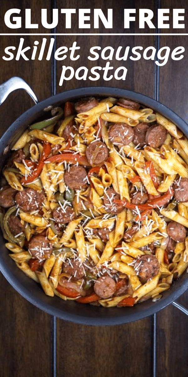 Gluten Free Skillet Sausage Pasta Recipe