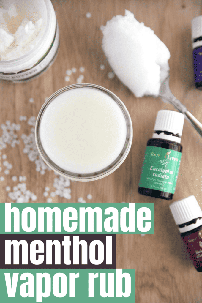 Homemade Menthol Vapor Rub 