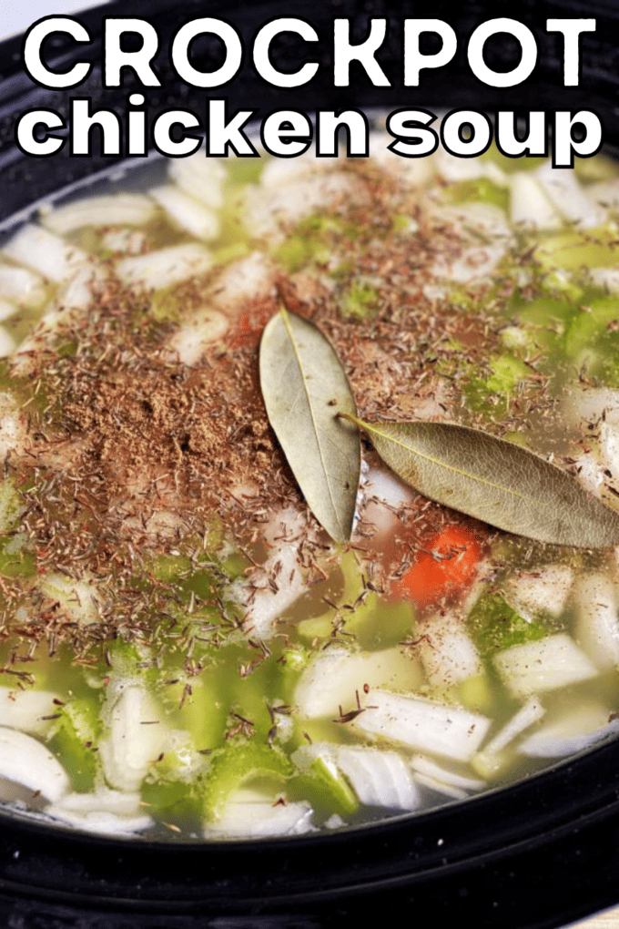 How to Make a Homemade Crockpot Chicken Noodle Soup Recipe