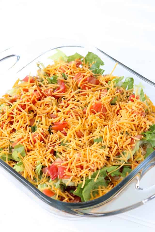 Ranch Chicken Club 7 Layer Dip Recipe