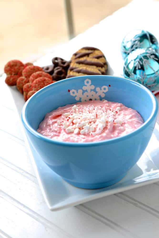 Peppermint Snowflake Dip