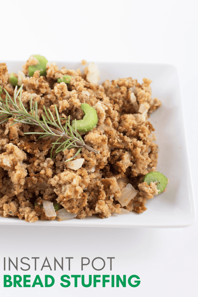 INSTANT POT BREAD STUFFING RECIPE