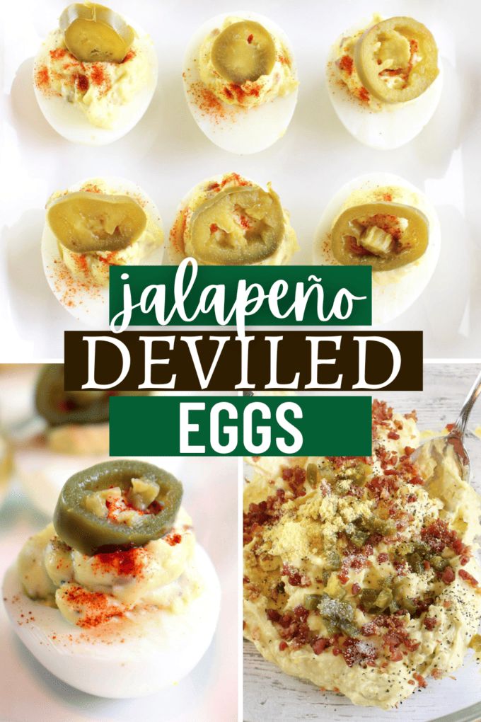 Jalapeño Deviled Eggs