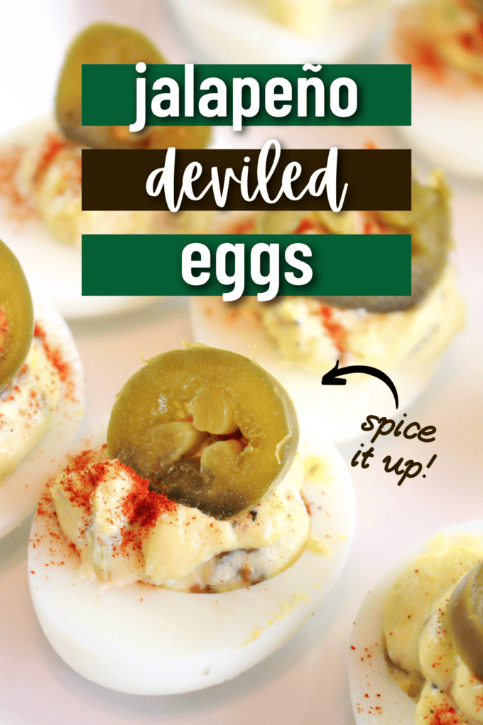 Jalapeño Deviled Eggs