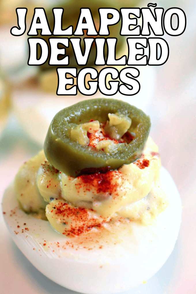 Jalapeño Deviled Eggs