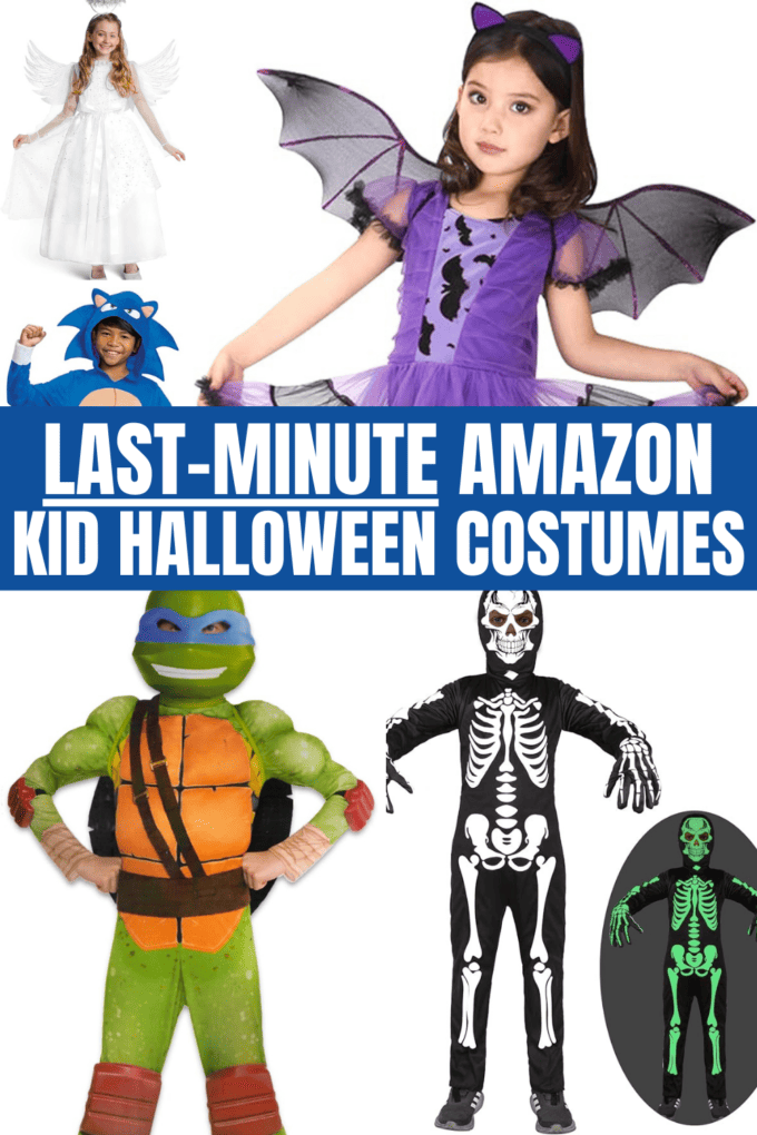 Last-Minute Kid Halloween Costumes from Amazon