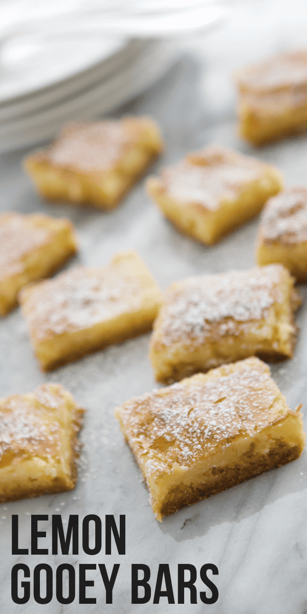 Lemon Gooey Bars Recipe