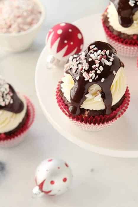 Chocolate Peppermint Cupcakes