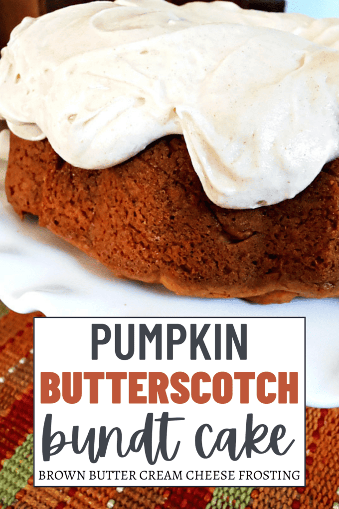 Pumpkin Butterscotch Bundt Cake