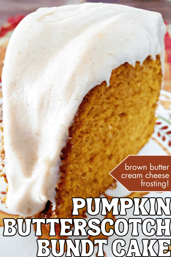 Pumpkin Butterscotch Bundt Cake