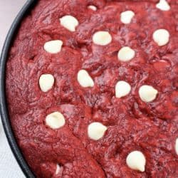 RED VELVET SKILLET COOKIE Recipe 3