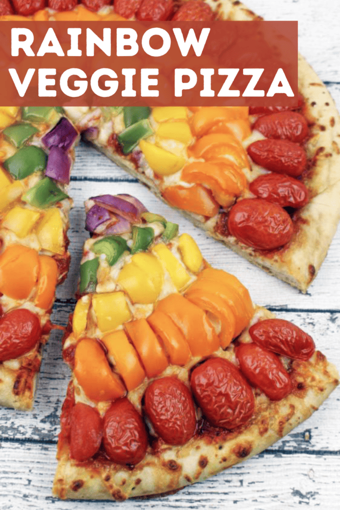 Rainbow Veggie Pizza Recipe