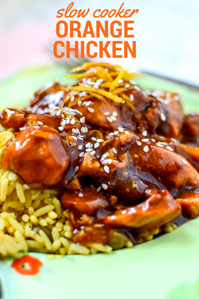 Crock-Pot Slow Cooker Orange Chicken Recipe