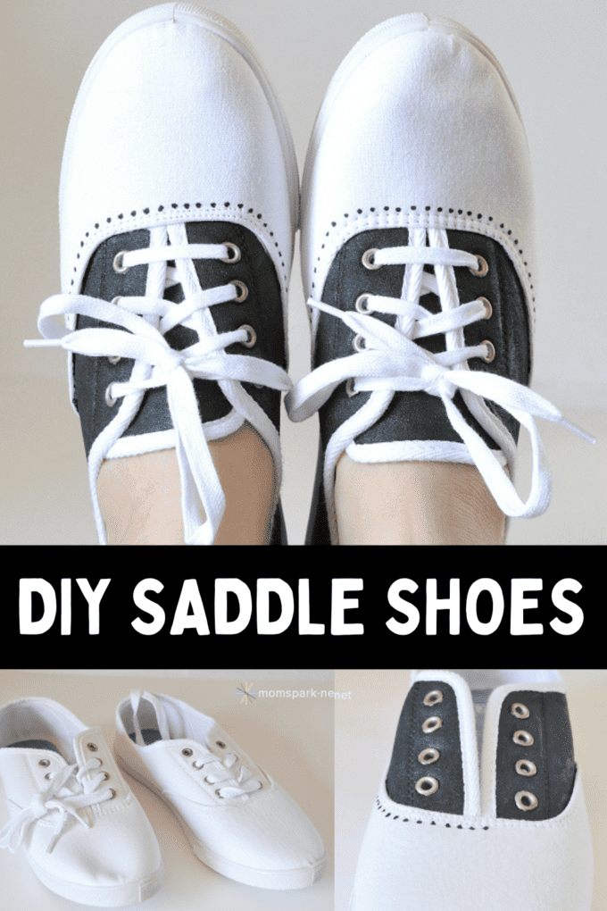 Saddle Shoes Craft for Halloween Costume