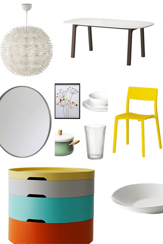 My IKEA® Modern American Dining Room Dream Design