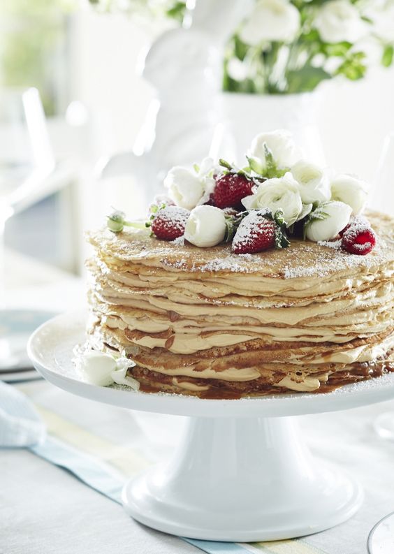 Caramel Crepe Cake Recipe by Williams-Sonoma