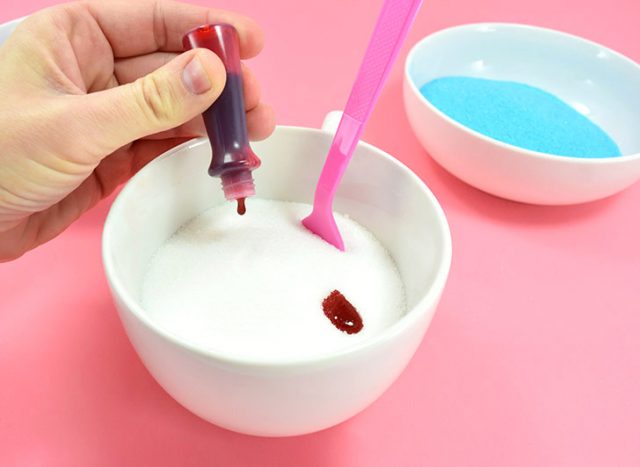 DIY Unicorn Sugar Beauty Scrub