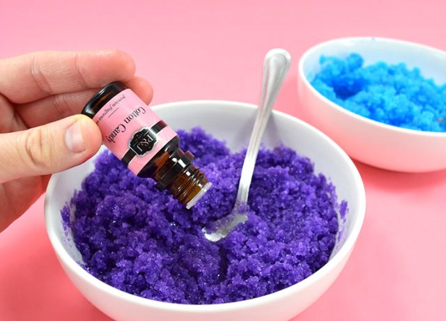 DIY Unicorn Sugar Beauty Scrub