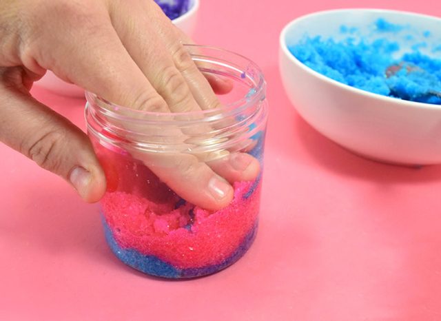 DIY Unicorn Sugar Beauty Scrub