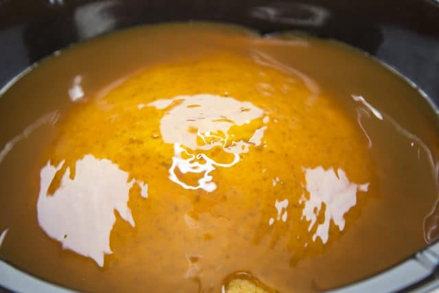 Crock Pot Slow Cooker Pumpkin Caramel Cake Recipe