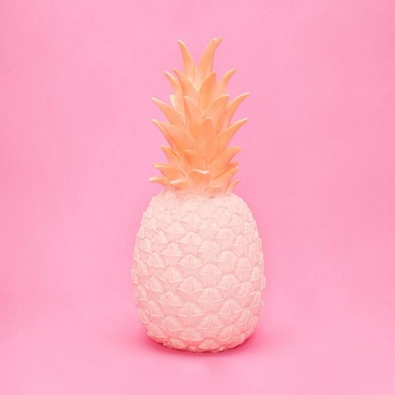 millennial pink pineapple