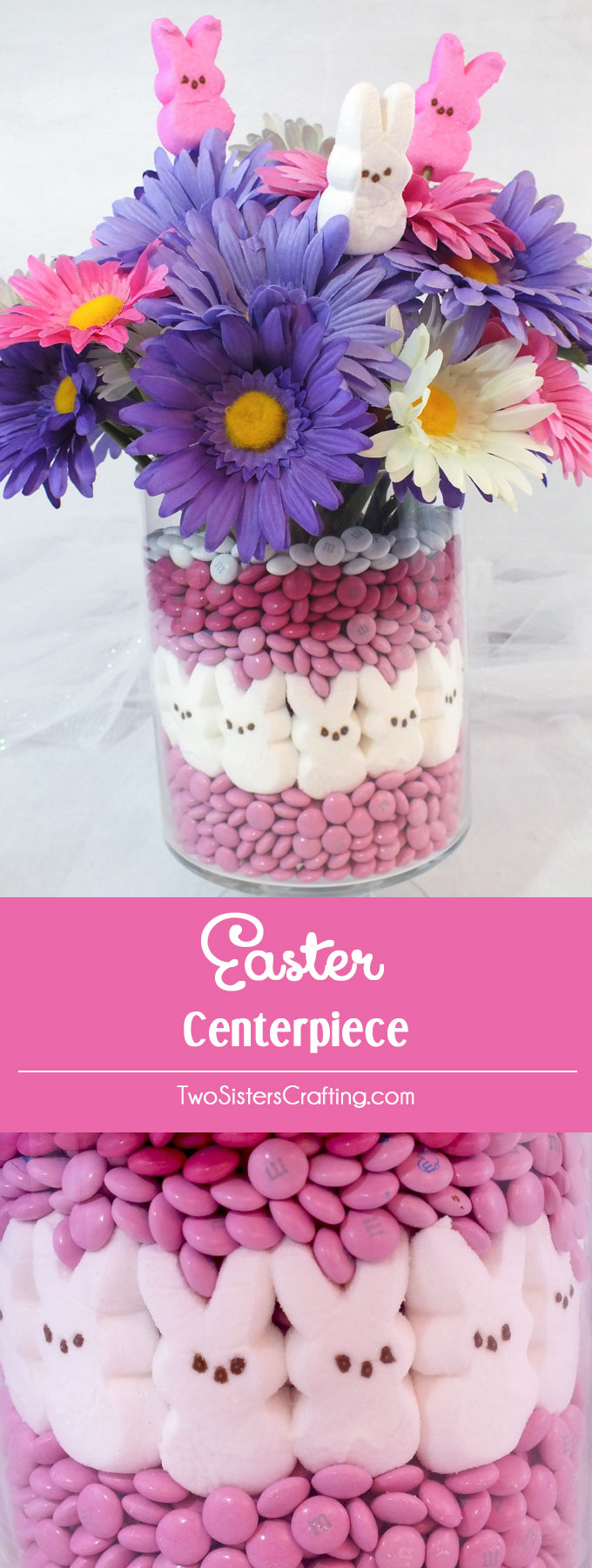 DIY Peeps Easter Centerpiece