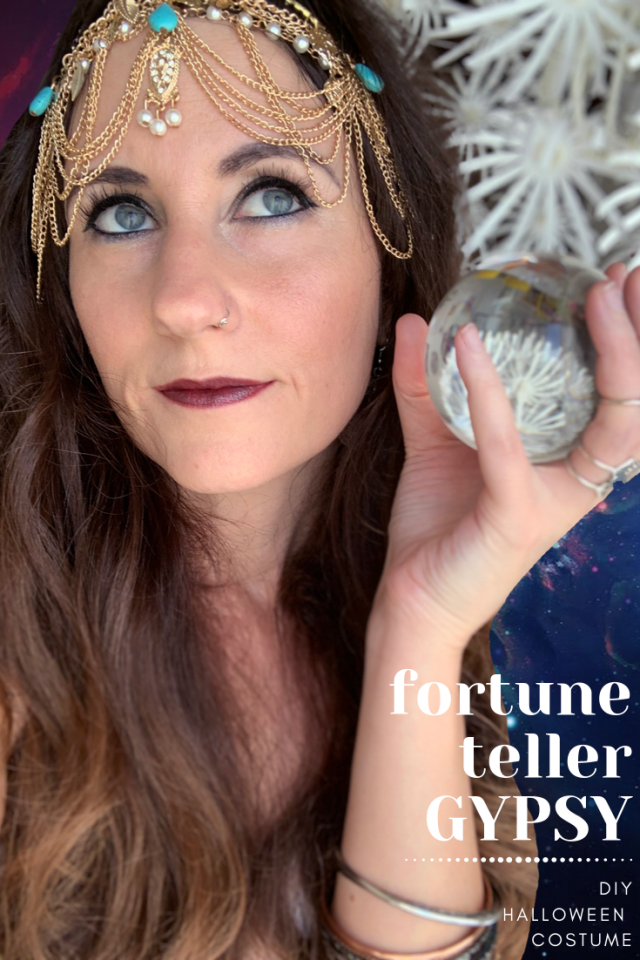 DIY Fortune Teller Gypsy Halloween Women's Costume