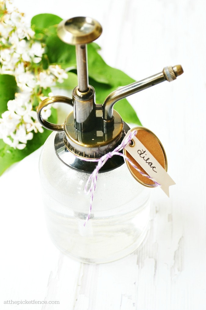 Homemade Lilac Room Spray