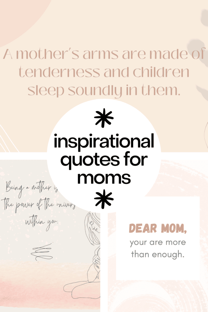 50 Inspirational Quotes for Moms