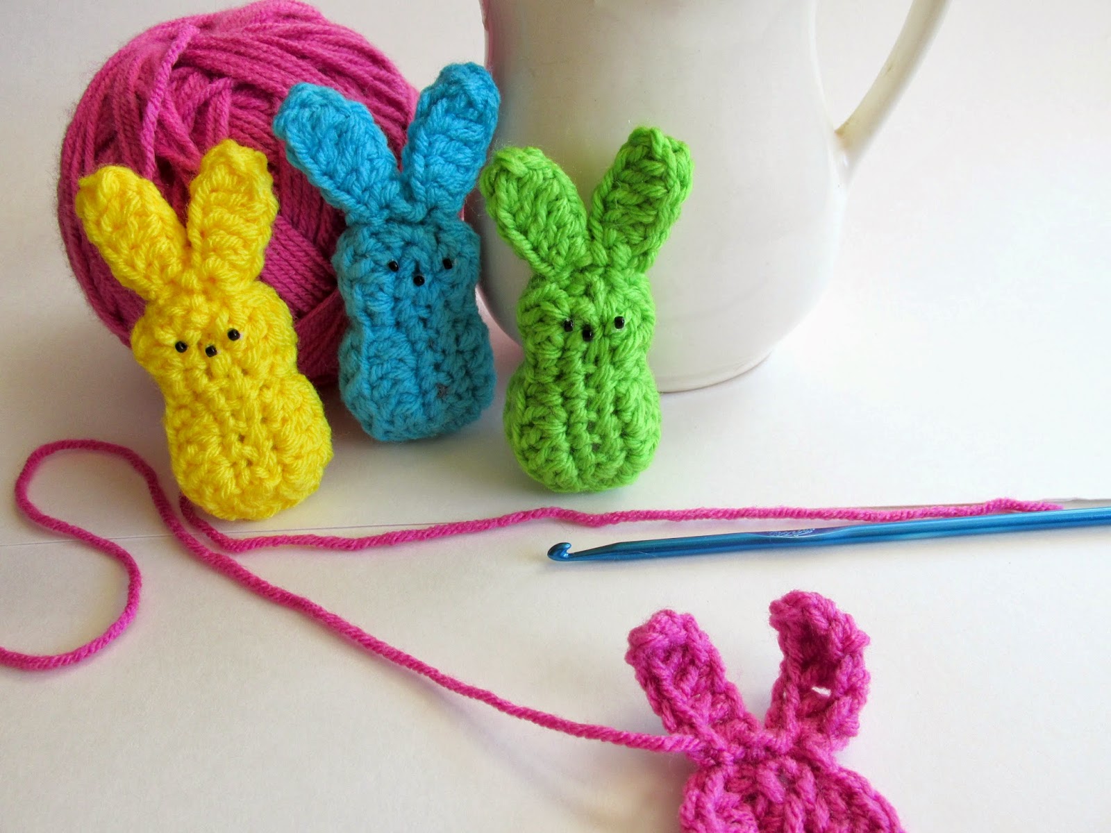 Crochet Marshmallow Peeps