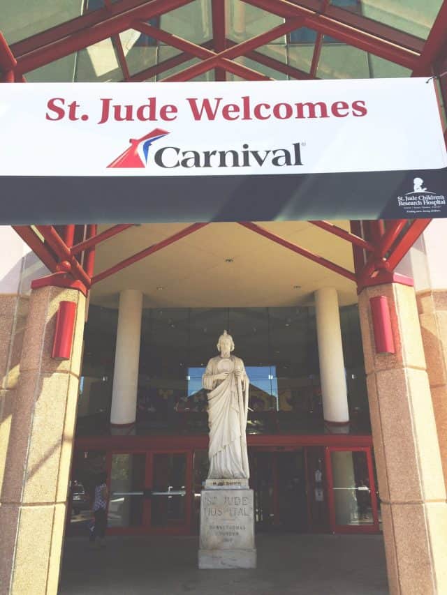 Carnival Cruise Line's "Day of Play" at St. Jude Research Hospital