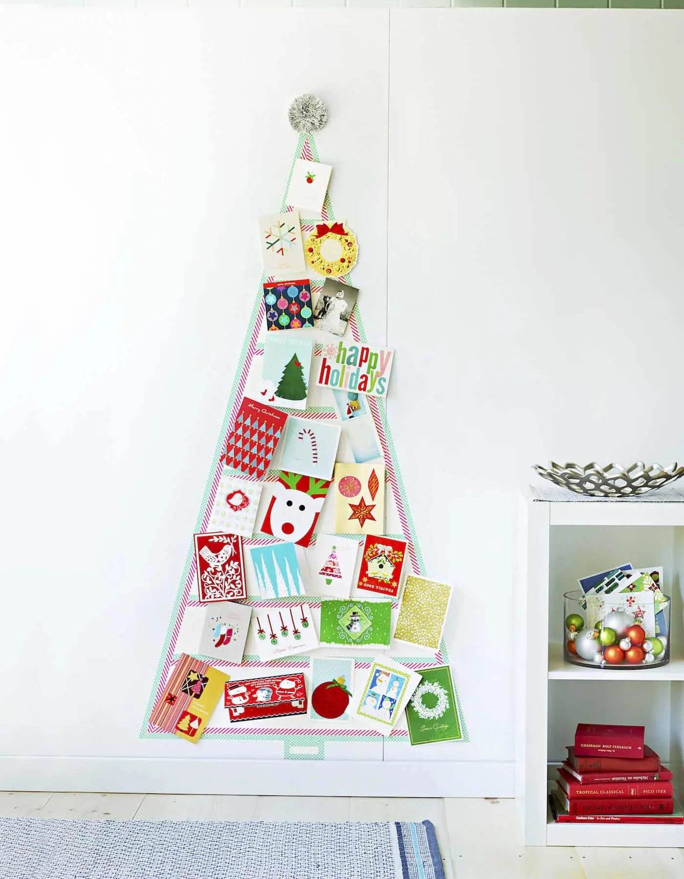 Christmas Tree Shaped Wall Display